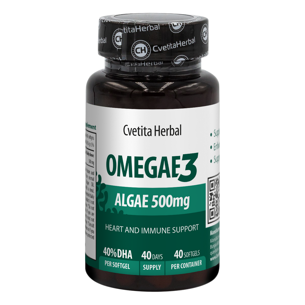 Omega 3 Algae Softgel - Omegae3 (60 / 40 capsules)