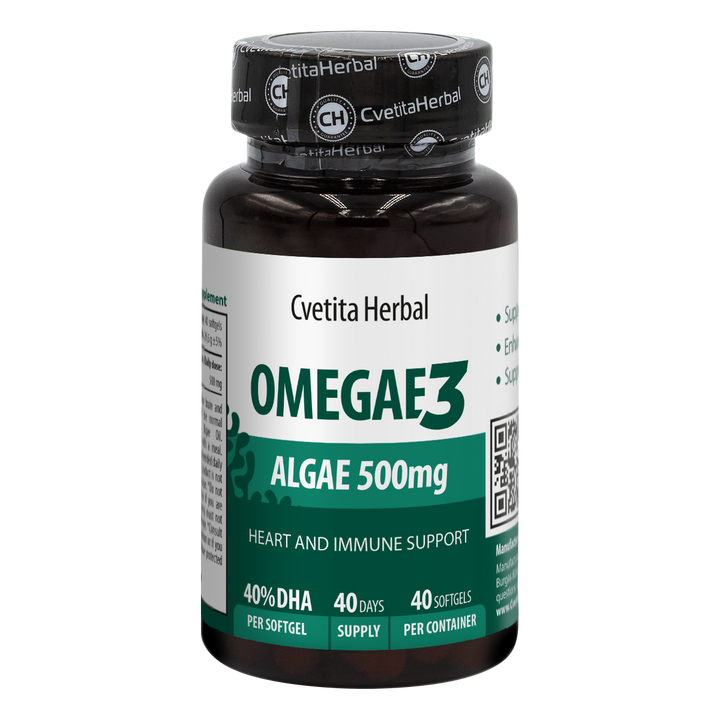 Omega 3 Algae Softgel - Omegae3 (60 / 40 capsules)