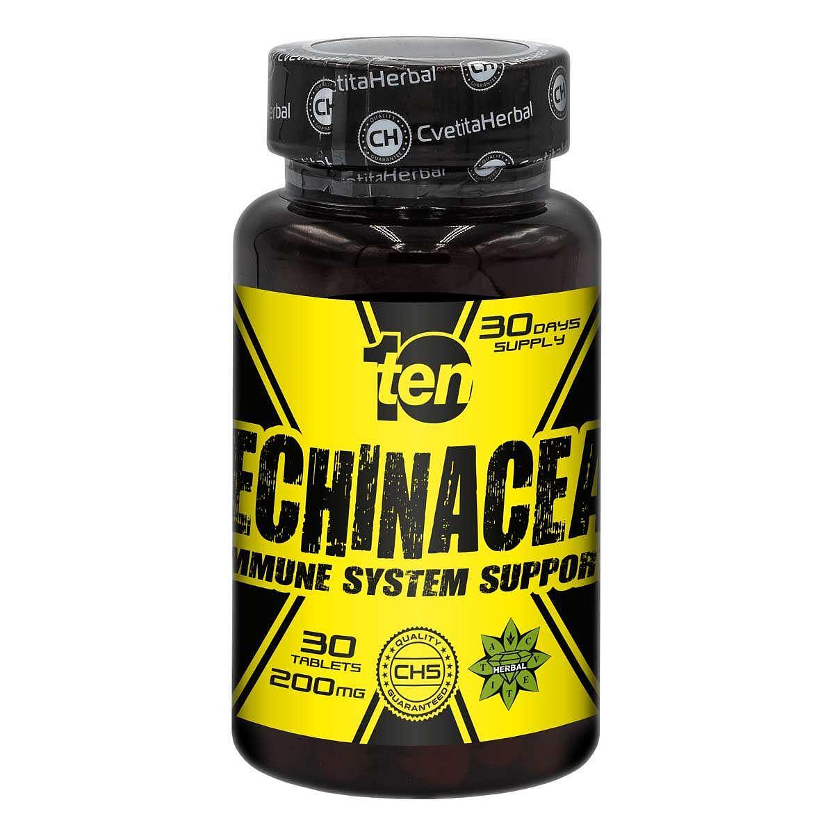 Echinacea Tablets 10/ten (30 tablets x 200 mg)