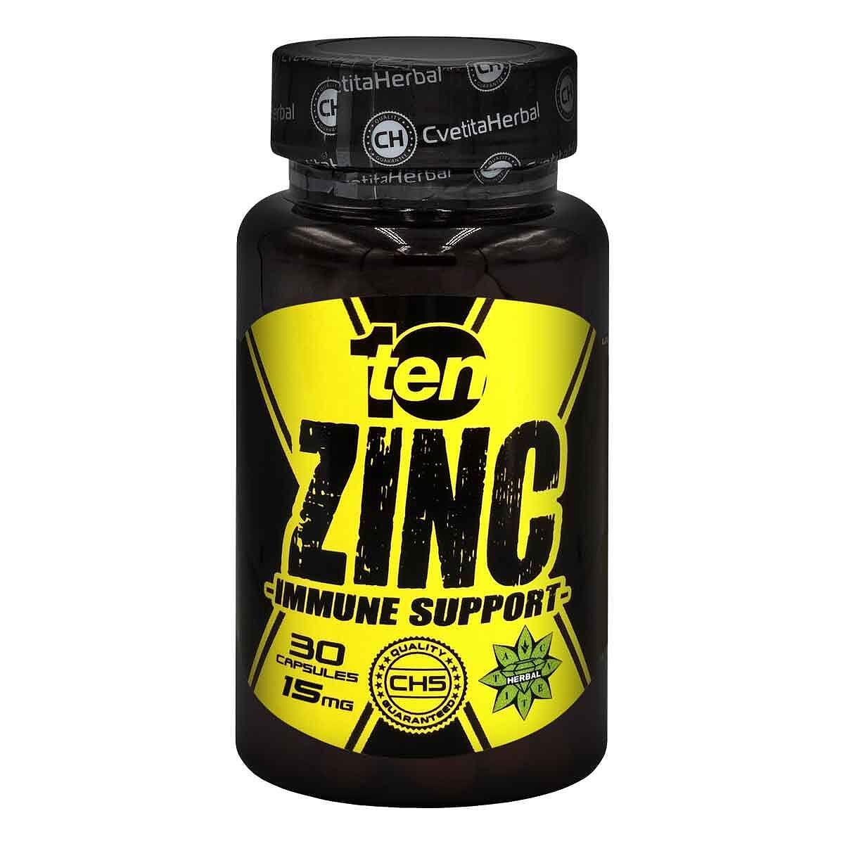 Zinc - 10/ten (30 capsules)