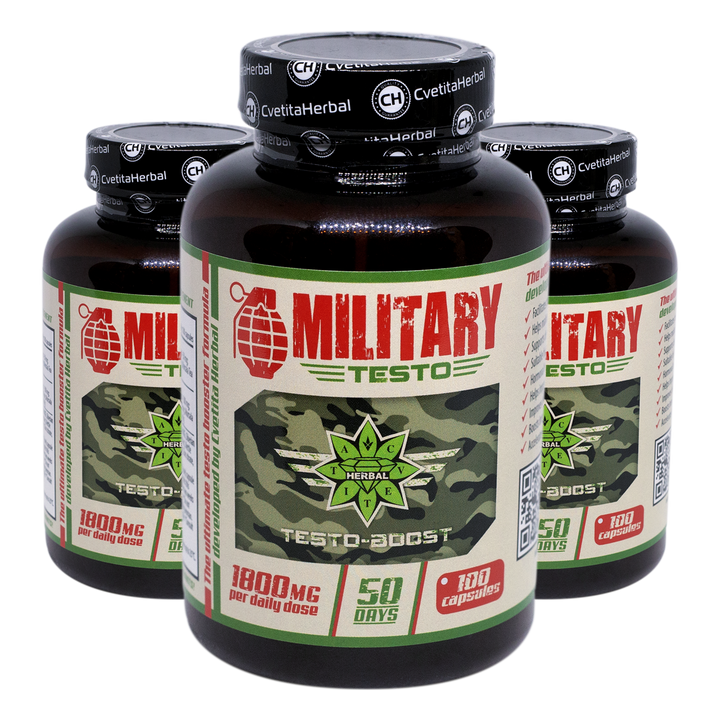 Military Testo (100 capsules x 900 mg)