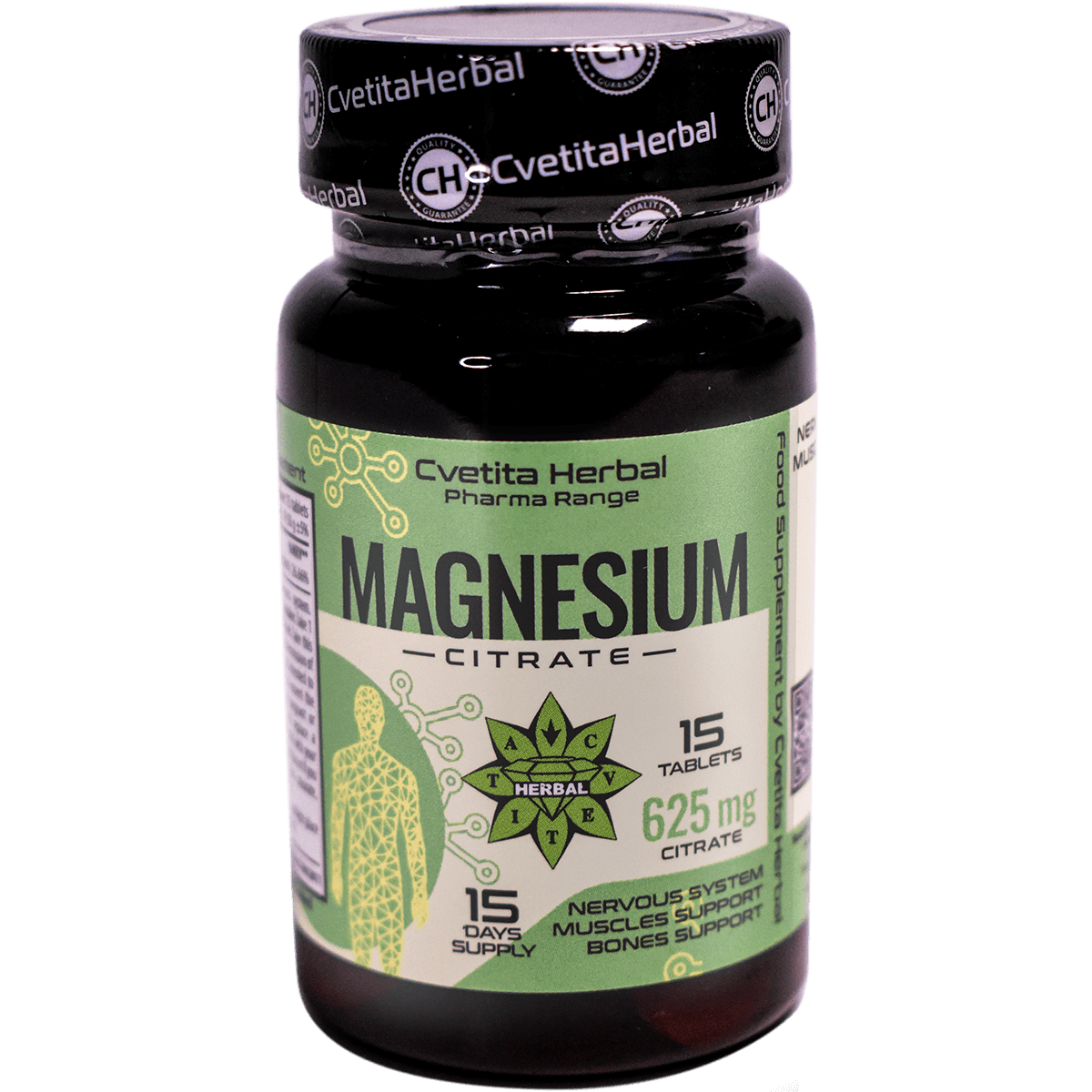 Magnesium citrate - 15 tablets