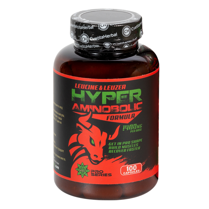 Leucine and Leuzea - ​​Hyper Aminobolic (100 capsules)