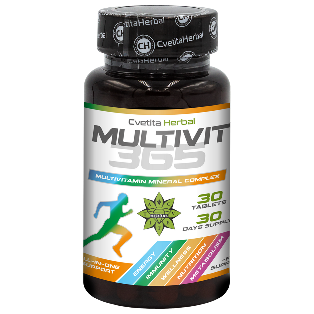 MultiVit 365 - Multivitamin Mineral Complex (30 tablets)