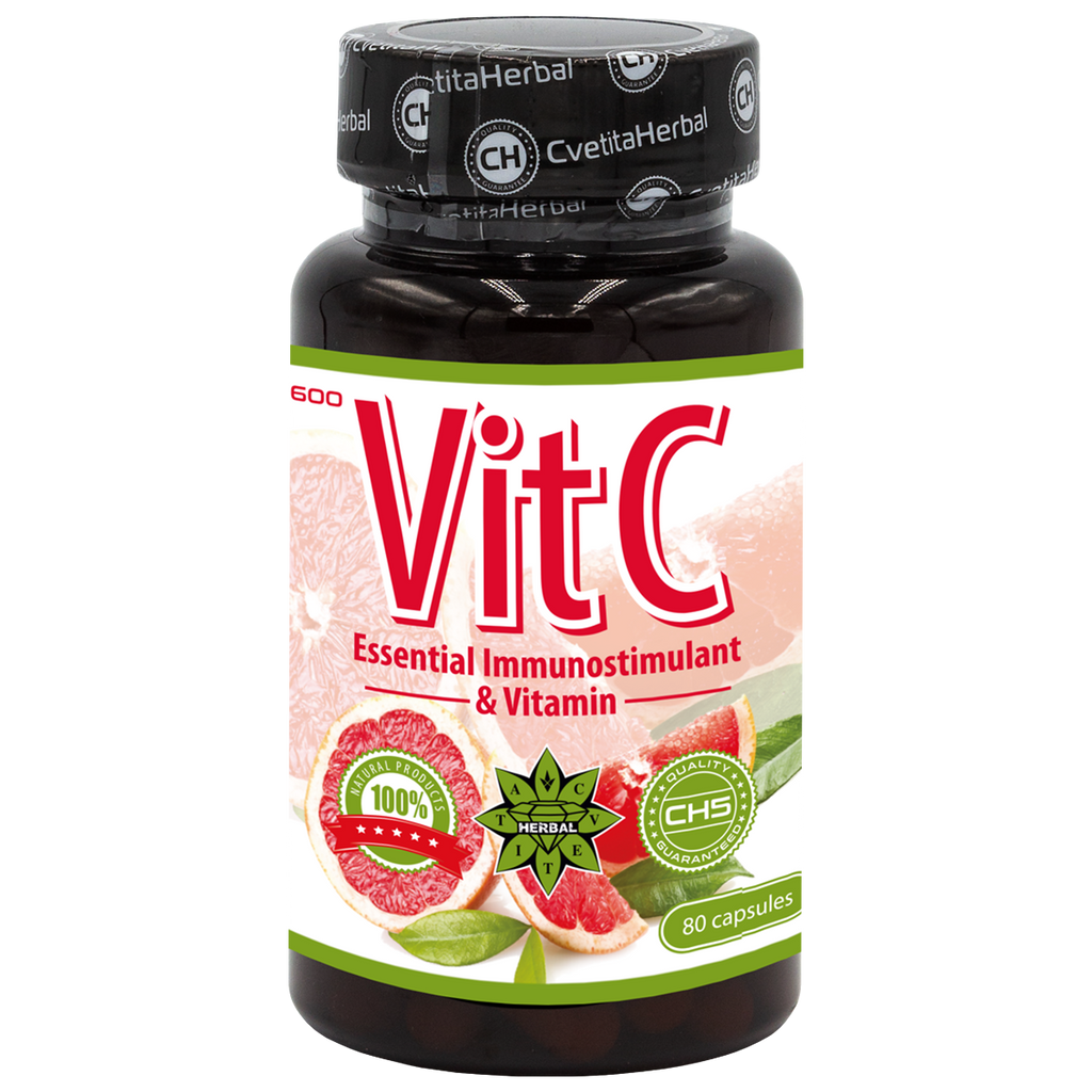 Vitamin C - Vitamin C (30 / 80 capsules x 600 mg)