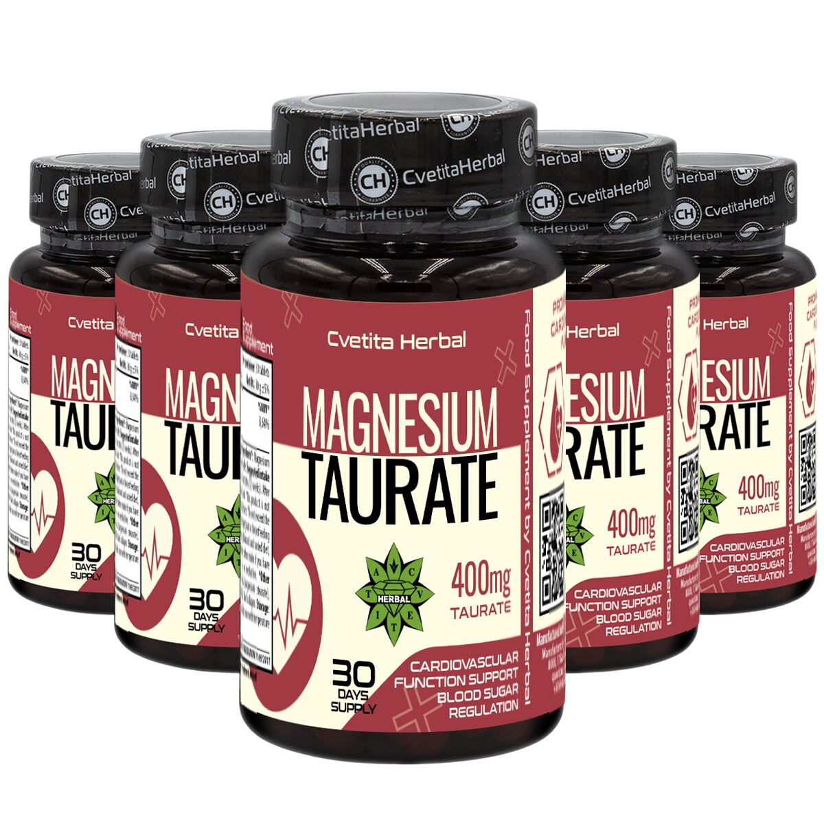 Magnesium Taurate (30 tablets x 400mg)