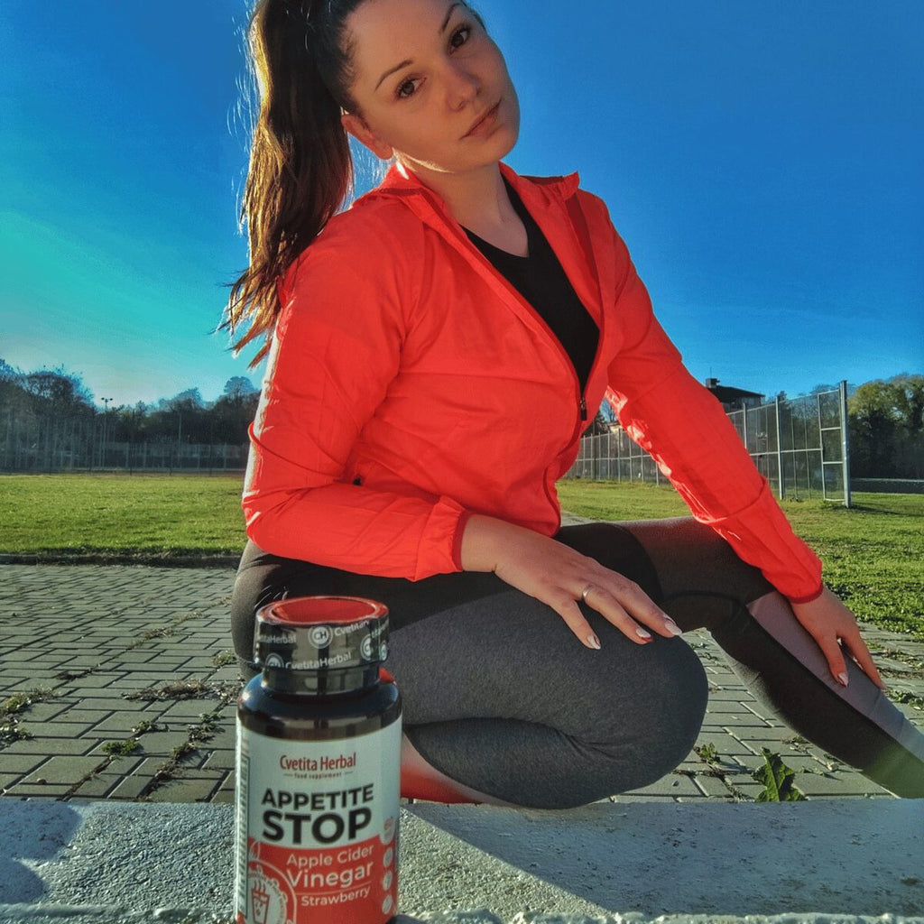 Apple Vinegar "Strawberry" - Appetite Stop (60 tablets)