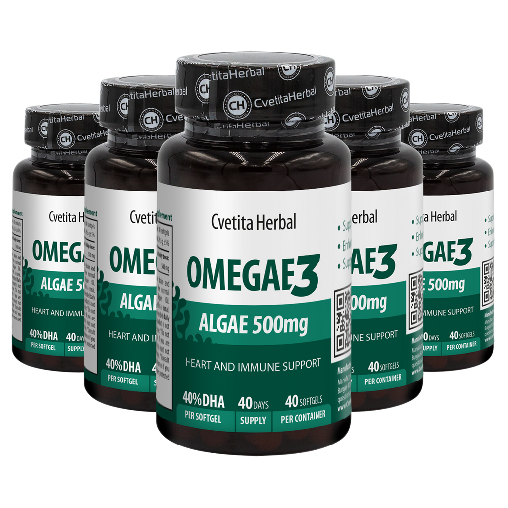 Omega 3 Algae Softgel - Omegae3 (60 / 40 capsules)