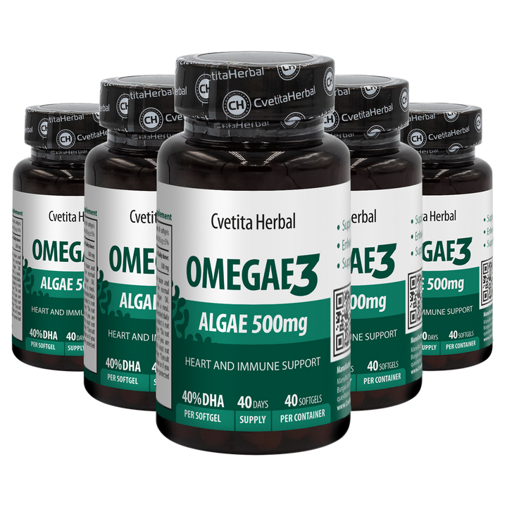 Omega 3 Algae Softgel - Omegae3 (60 / 40 capsules)