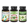 COMBO PACKAGE STRENGTHEN IMMUNITY - LEVZEYA MAX 60 TABLETS + MULTIVIT 365 + MAGNESIUM 30 TABLETS.