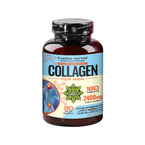 Collagen with Turmeric - Collagen Turmeric (180 tablets x 2400 mg)