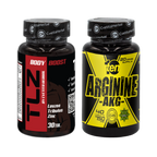 COMBO PACKAGE: TLZ (Tribulus, Leuzea, Zinc) + TEN Arginine 40 tablets