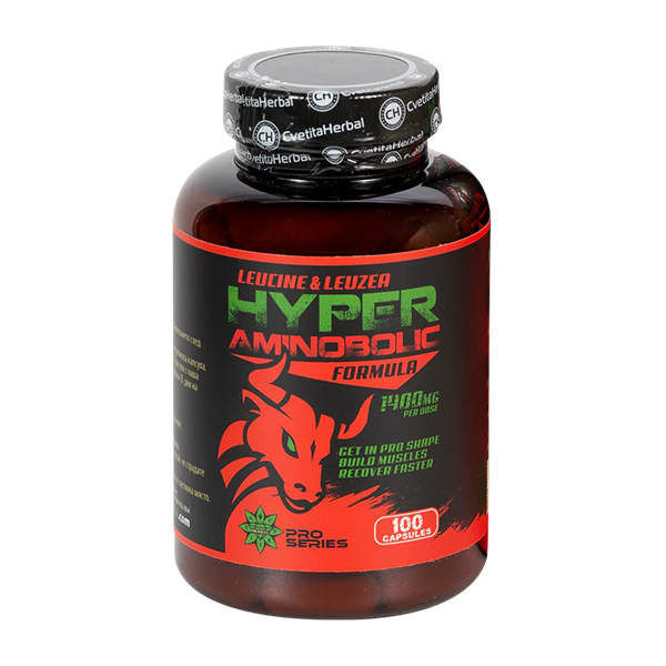 Leucine and Leuzea - ​​Hyper Aminobolic (100 capsules)