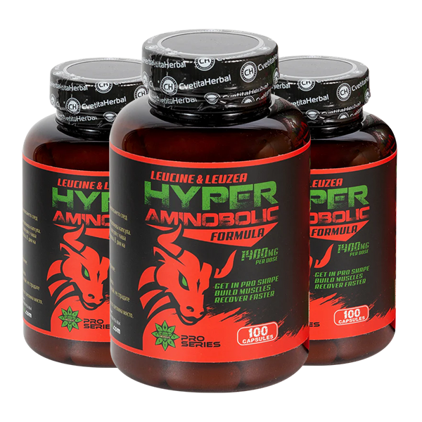 Leucine and Leuzea - ​​Hyper Aminobolic (100 capsules)
