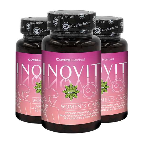Multivitamins Minerals Coenzyme Q10 - Inovit 365 (60 tablets)