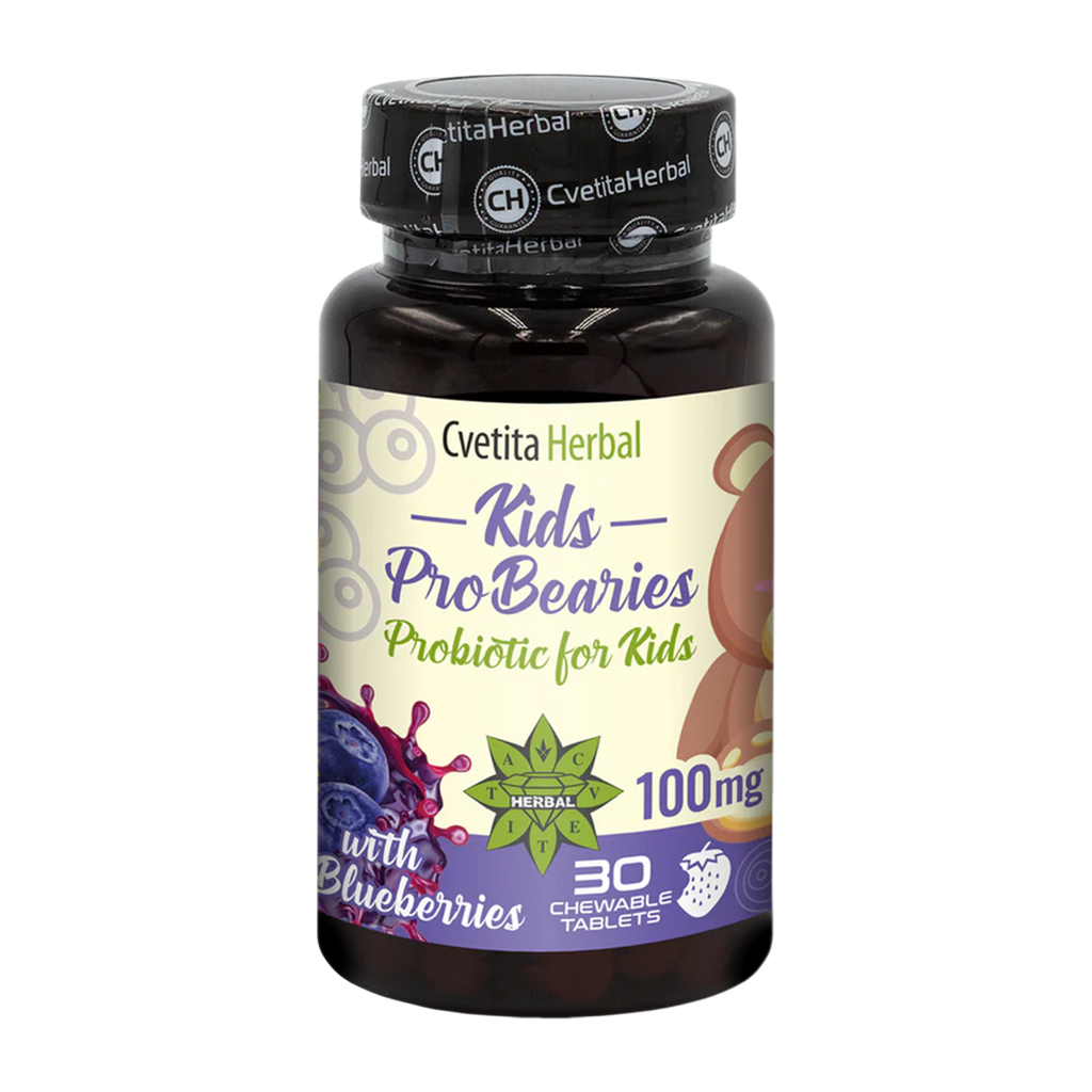 Probiotic for Children "Blueberries" - Kids ProBearies (30 tablets)