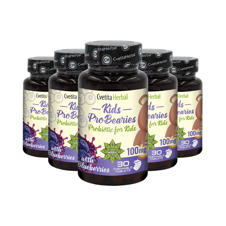 Probiotic for Children "Blueberries" - Kids ProBearies (30 tablets)