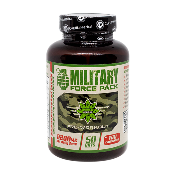 Herbs and Amino Acids - Military Force Pack (100 caps. x 1100 mg)