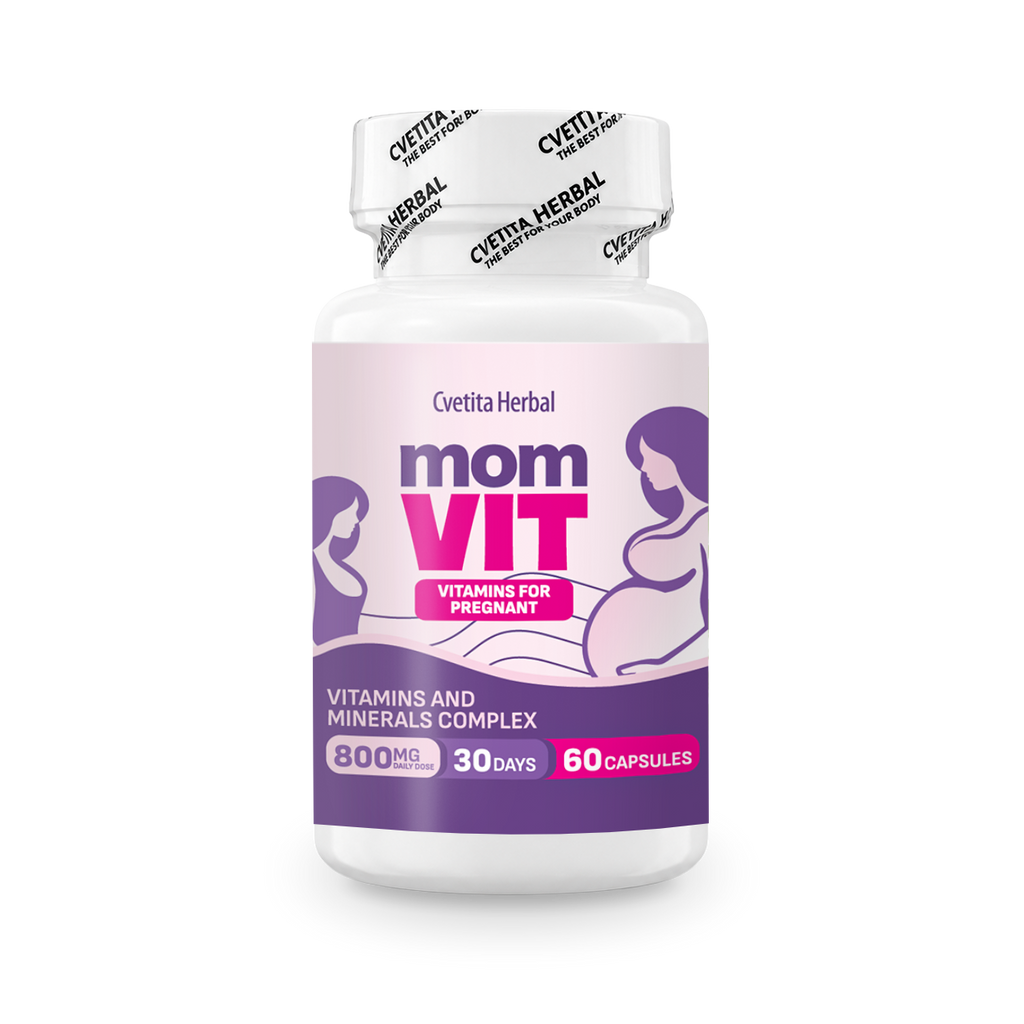Vitamins for Pregnant Women and Expecting Mothers - MOM VIT