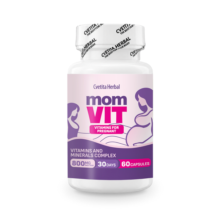 Vitamins for Pregnant Women and Expecting Mothers - MOM VIT