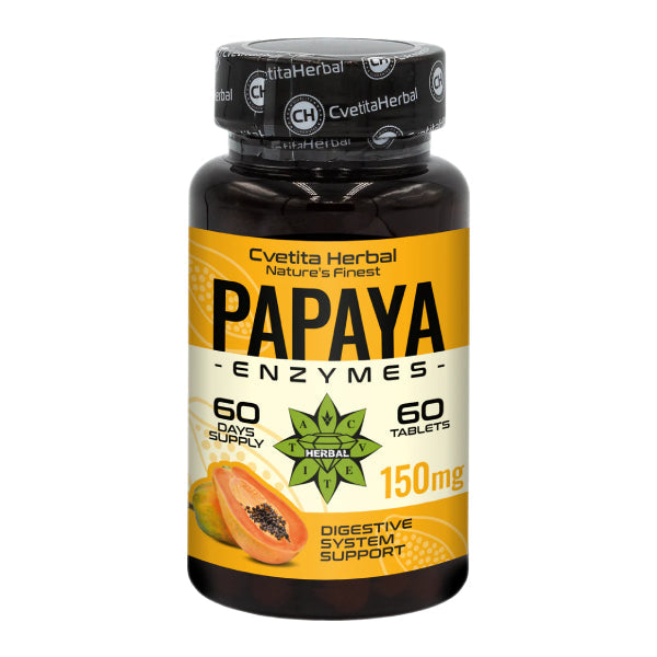 Papaya Enzymes (60 tablets x 150 mg)