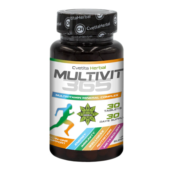 MultiVit 365 - Multivitamin Mineral Complex (30 tablets)