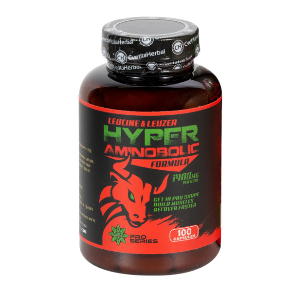 Leucine and Leuzea - ​​Hyper Aminobolic (100 capsules)