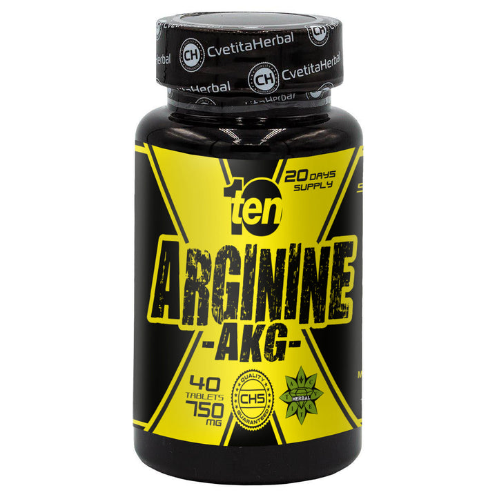 COMBO PACKAGE: TLZ (Tribulus, Leuzea, Zinc) + TEN Arginine 40 tablets