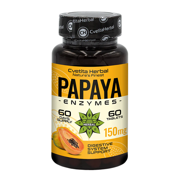 Papaya Enzymes (60 tablets x 150 mg)