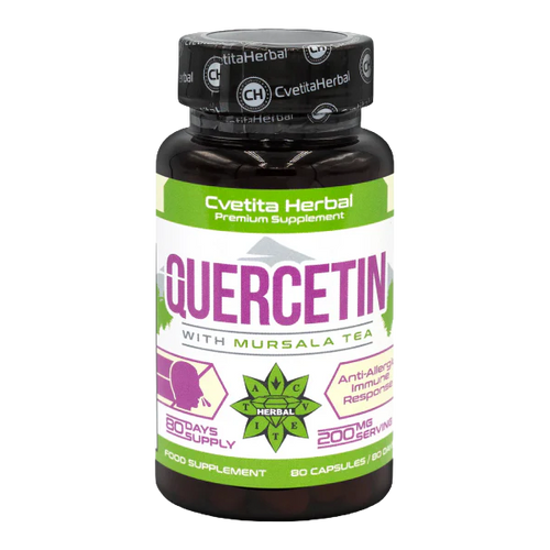 Quercetin and Mursal Tea (80 capsules x 200 mg)