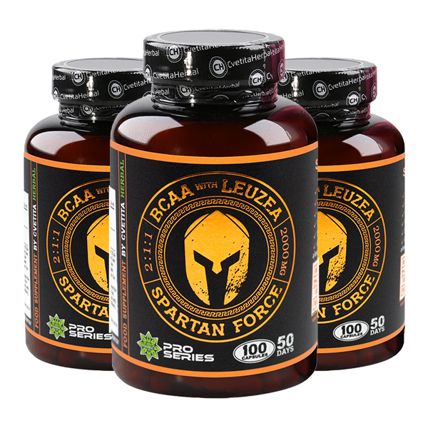 Levzeia and BCAA - Spartan Force (100 capsules)
