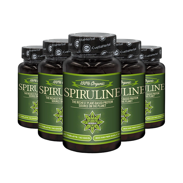 Organic Spirulina (100 tablets x 400 mg)