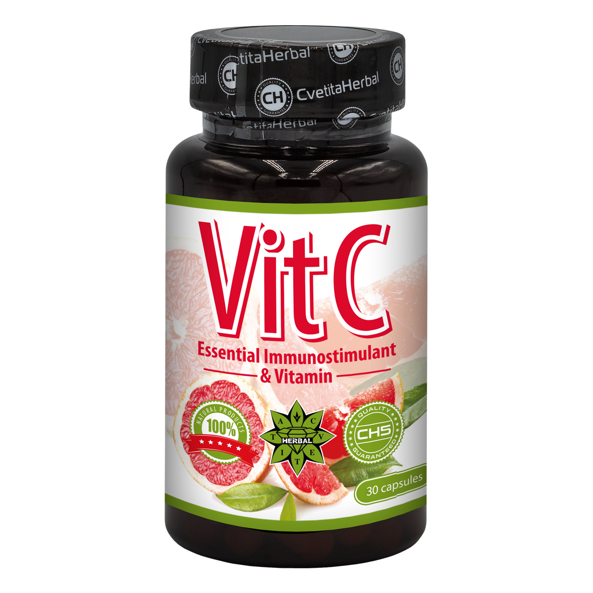 Vitamin C - Vitamin C (30 / 80 capsules x 600 mg)