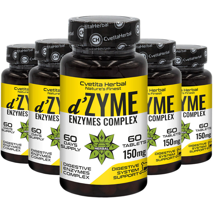 Multienzyme Complex D'Zyme - d'Zyme (60 tablets x 150 mg)
