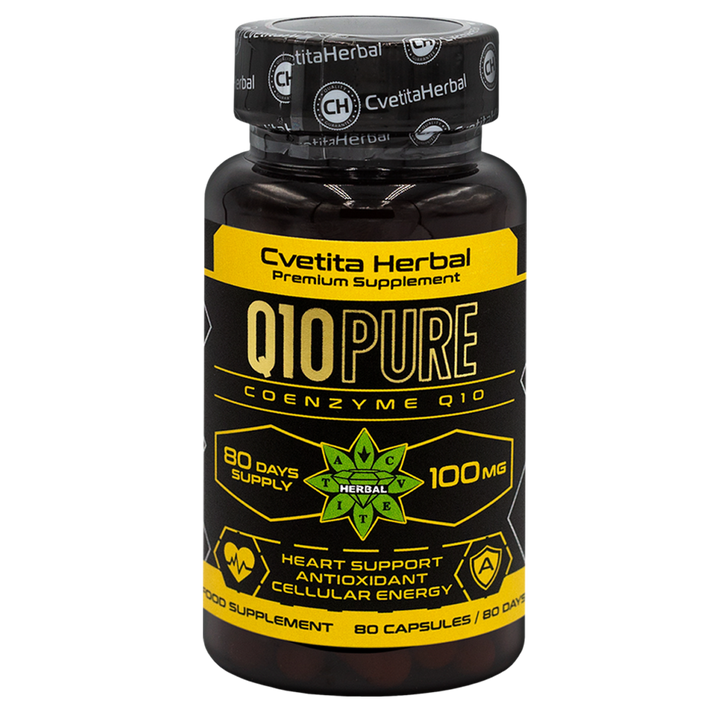 Coenzyme Q10 PURE (80 tablets x 100 mg)