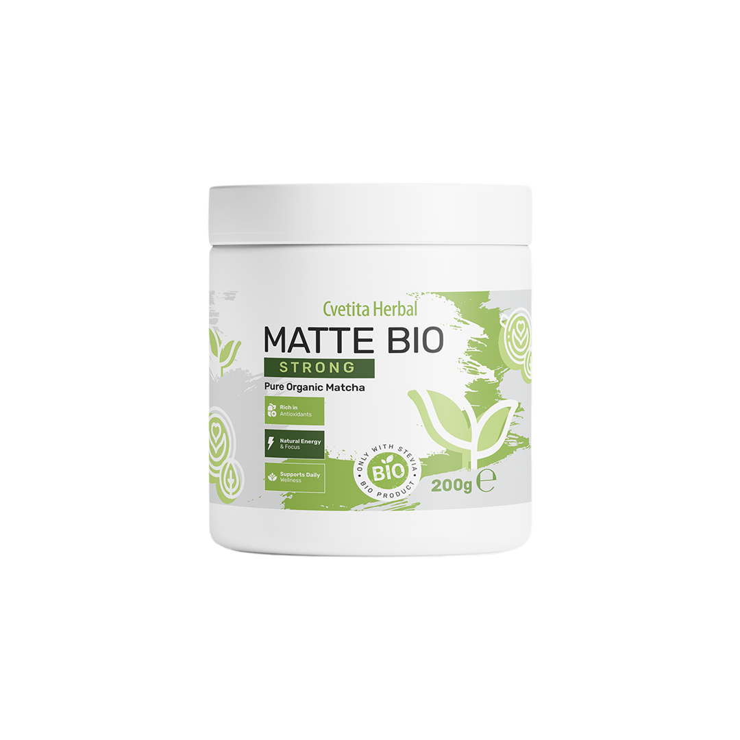 Matte Bio Strong - ORGANIC MATCHA LATTE