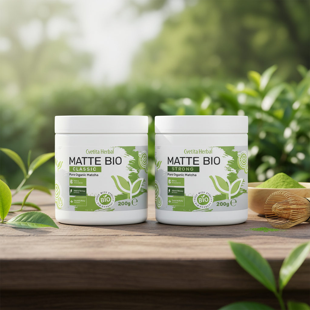 Matte Bio Strong - ORGANIC MATCHA LATTE