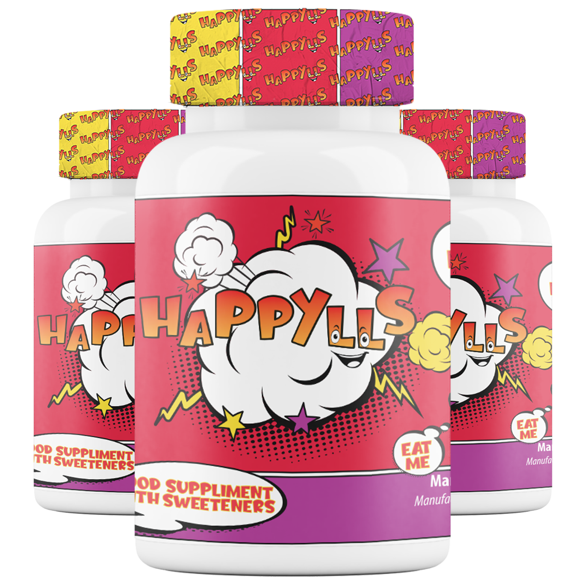 L-theanine + Vitamin C - Happylls (30 tablets)