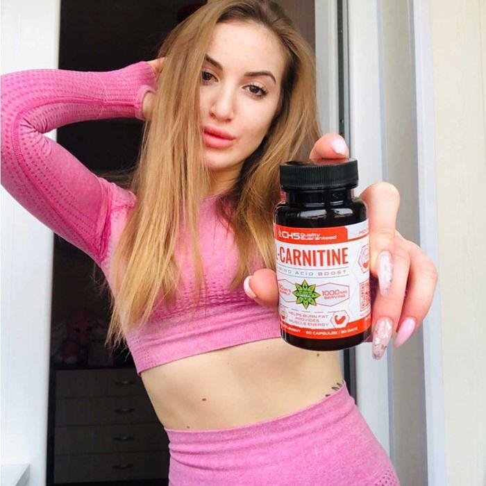 L-Carnitine Tartrate - L-Carnitine (60 capsules x 500 mg)