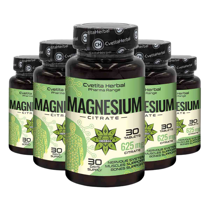 Magnesium Citrate 625mg - Magnesium Citrate - 30 tablets