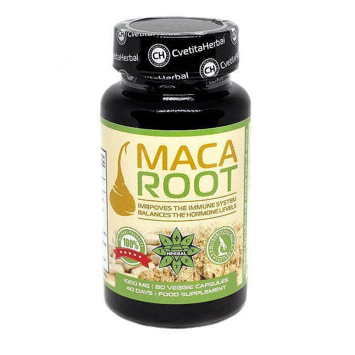 Maca Root Extract (80 capsules x 500 mg)