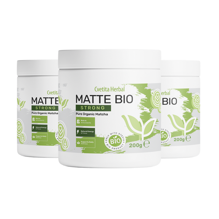 Matte Bio Strong - ORGANIC MATCHA LATTE