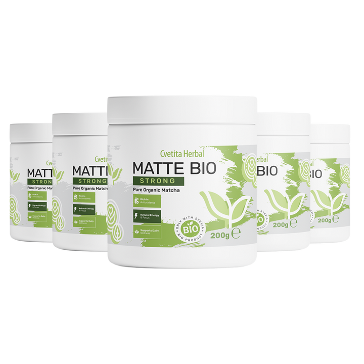 Matte Bio Strong - ORGANIC MATCHA LATTE