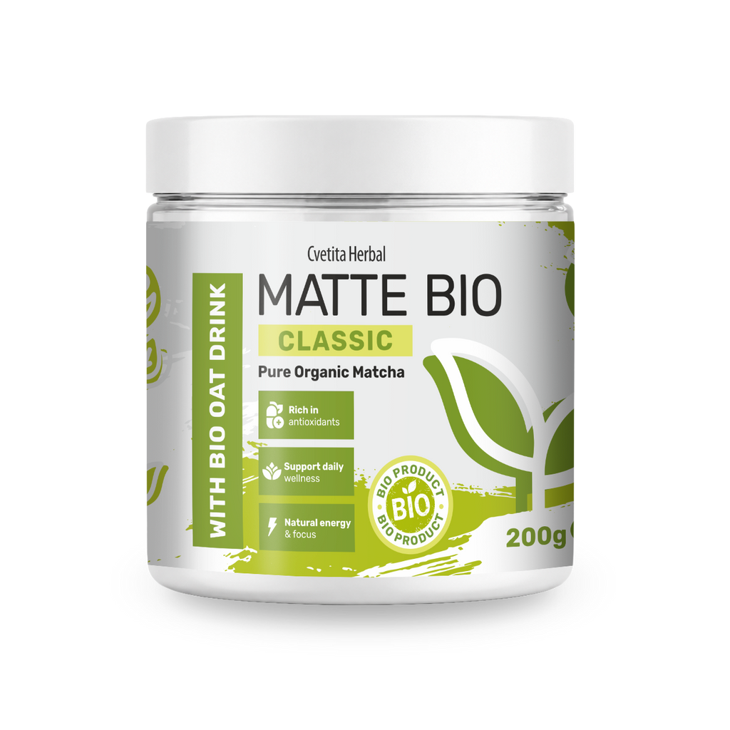 Matte Bio Classic - organic matcha powder 200 g by Cvetita Herbal
