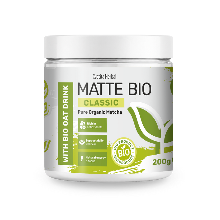 Matte Bio Classic - organic matcha powder 200 g by Cvetita Herbal