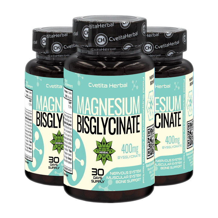 Magnesium Bisglycinate (30 tablets x 400mg)