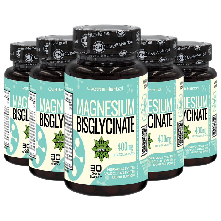 Magnesium Bisglycinate (30 tablets x 400mg)