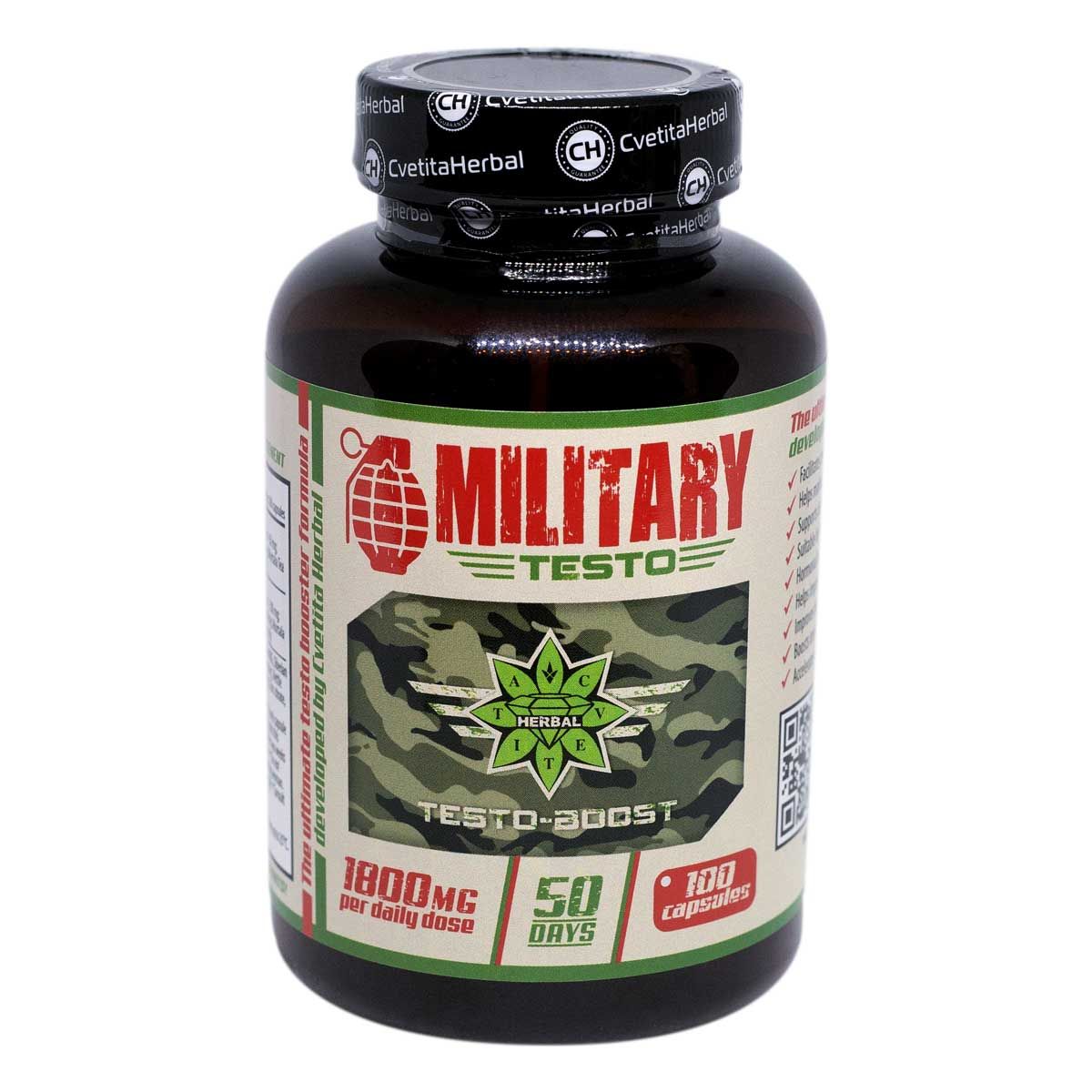 Military Testo (100 capsules x 900 mg)