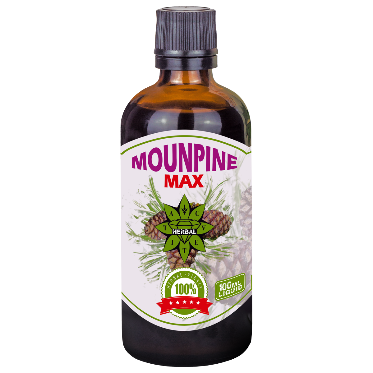 Bulgarian Alpine Squat Cone Extract - Pinugenil - Mountainpine Max (100 ml)