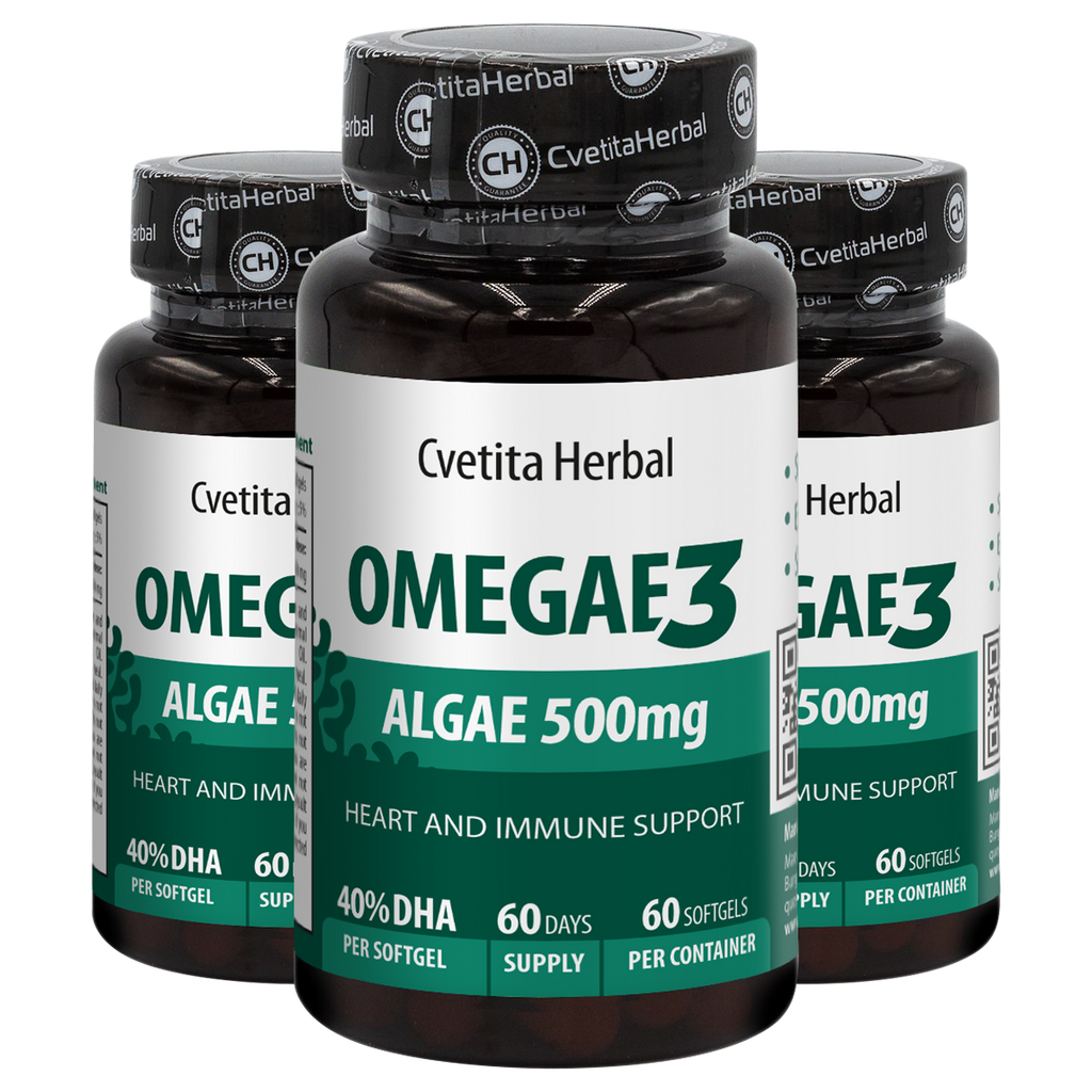 Omega 3 Algae Softgel - Omegae3 (60 / 40 capsules)